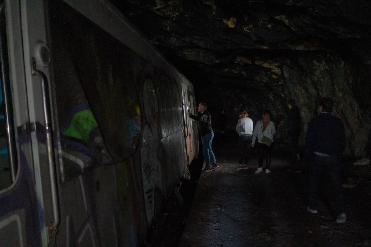 Tren abandonado 
