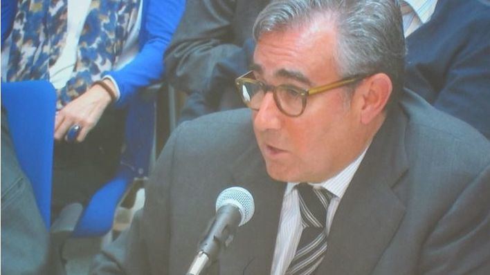 Torres, durante el juicio