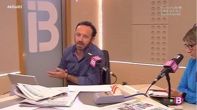 De Mos Movem, IB3 Ràdio destaca que “la pancarta tenía faltas de ortografía”