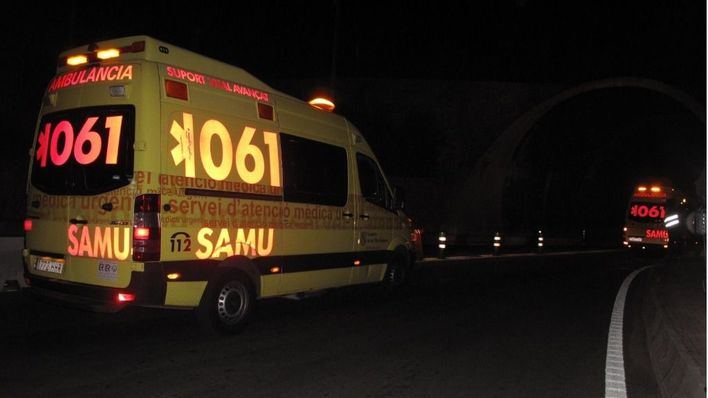 Tres heridos, dos graves, en un choque frontal en la autovía de Andratx