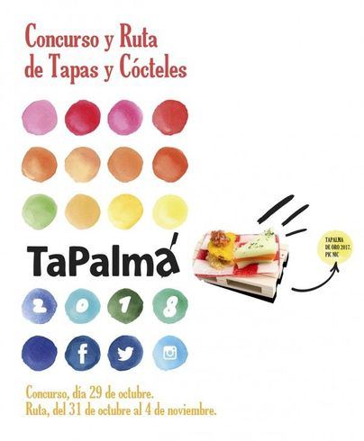 Hasta 22 aspirantes competirán en el concurso de tapas y cócteles TaPalma 2018