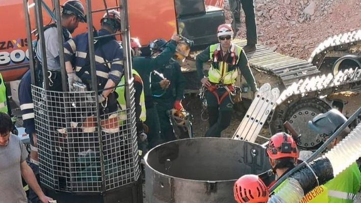 A menos de un metro para llegar a Julen