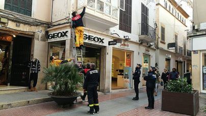 Bombers de Palma registran 13 emergencias debido al viento