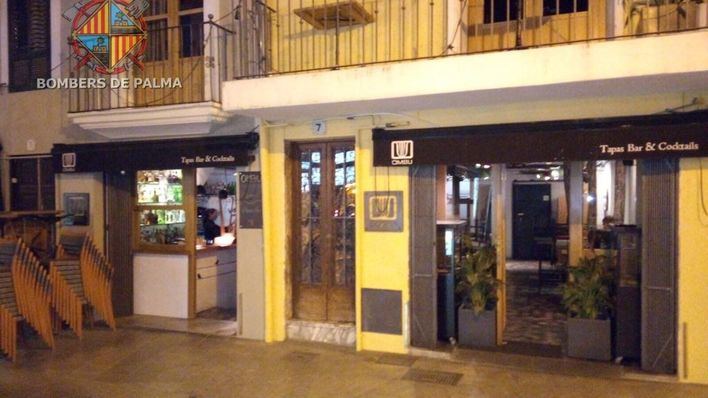 Un mujer intoxicada en Palma tras fumigarse una pizzería