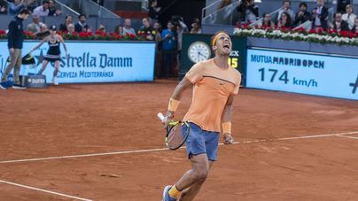 Nadal se despide de la final de Madrid tras caer ante Tsitsipas