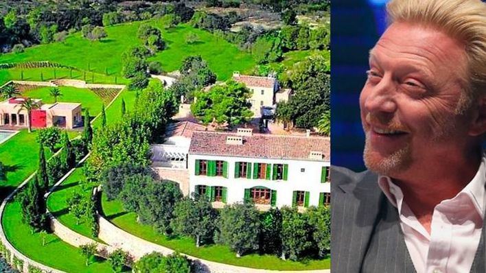 Desalojan a varios okupas del chalet de Boris Becker en Artá
