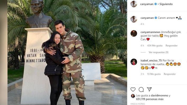 Can Yaman, el doble turco de Pedro Sánchez, reaparece en Instagram
