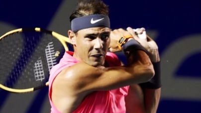 Nadal se clasifica para octavos de final en Acapulco tras derrotar a Andújar