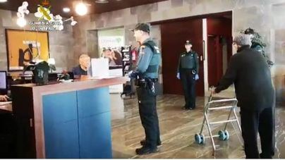 Guardia Civil y Policía Nacional revisan las residencias de ancianos en Baleares