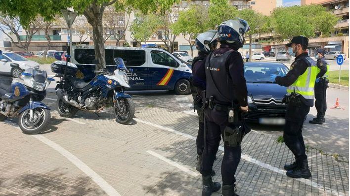 Detenido tras empujar a un policía y darse a la fuga en Son Gotleu