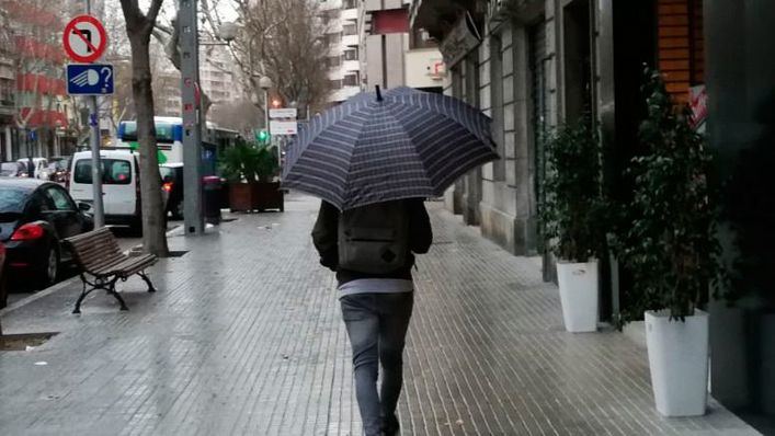 Chubascos, tormentas y granizo en Baleares