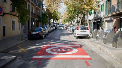 190 calles de Palma tendrán restringida la velocidad por debajo de los 50 kilómetros hora