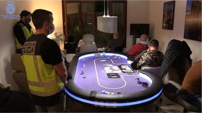 Desmantelan una timba clandestina en Palma con premios de hasta 120.000 euros