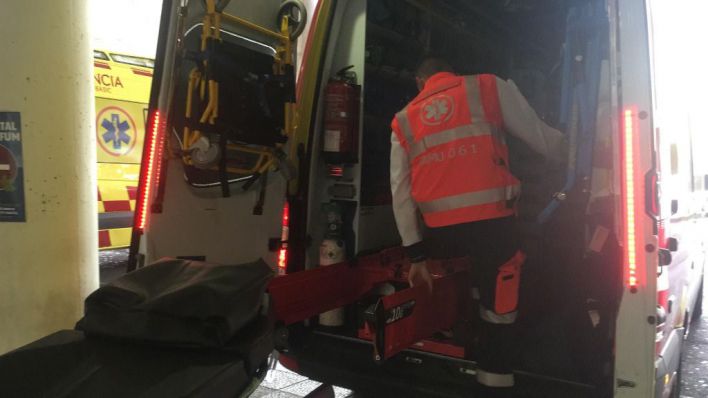 Herido grave un hombre al caer desde seis metros en un hotel vacío de Santa Ponça