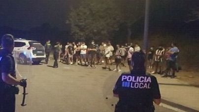 Abortan una fiesta en Ibiza con 15 personas