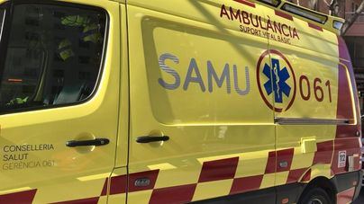 Herido de gravedad un motorista al chocar contra una farola en la Vía Alemania de Palma