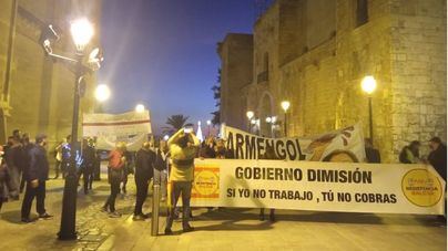 Concentración en Palma contra el certificado covid, la vacunación de niños y "la imposición del catalán"