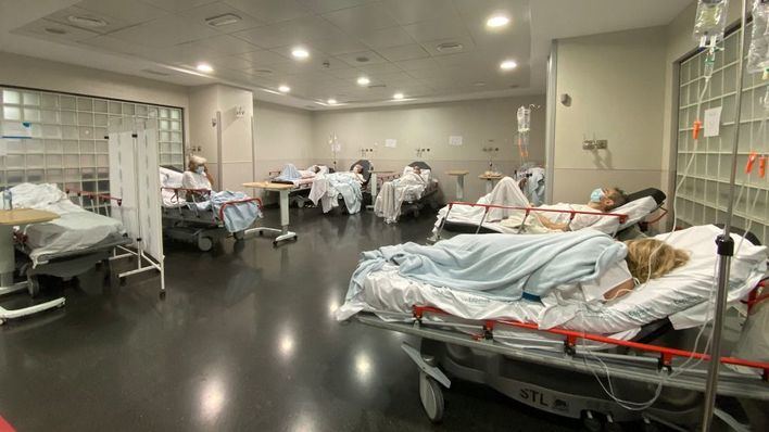 Cien horas esperando en las urgencias de Son Espases