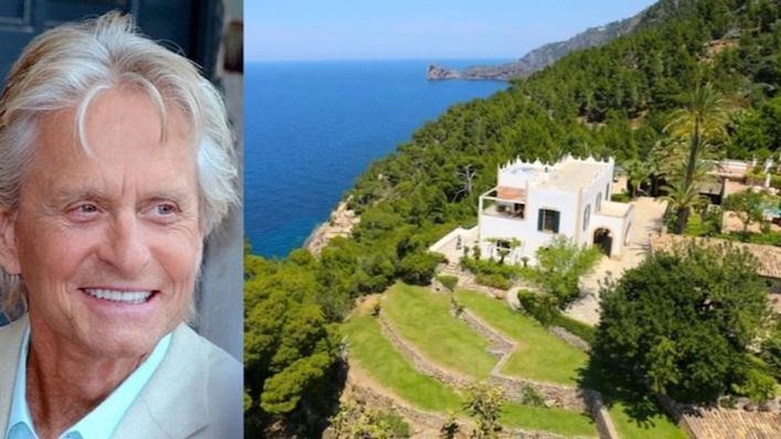 Michael Douglas autorizó el uso de s'Estaca para escenario de una orgía