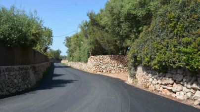 Santanyí asfalta 7,6 kilómetros de caminos rurales del municipio