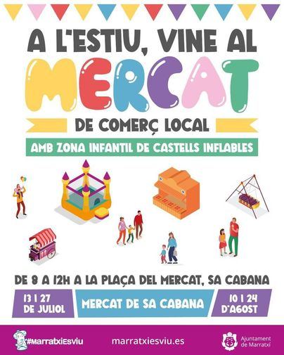 Marratxí instala atracciones infantiles durante el verano