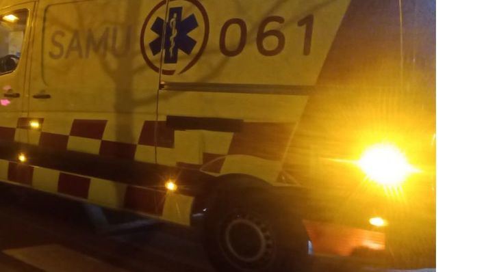 Una violenta colisión deja seis jóvenes heridos