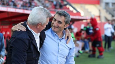 Aguirre: "El árbitro juzga que no hay falta previa a la mano de De Galarreta"