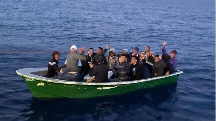 Interceptan 171 inmigrantes en 10 pateras en las últimas 24 horas