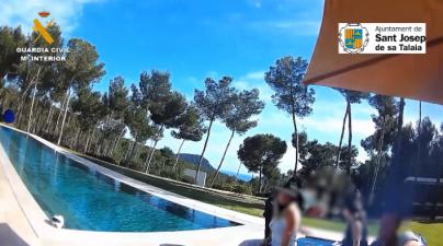 Fiesta internacional en una mansión de Ibiza en pleno confinamiento