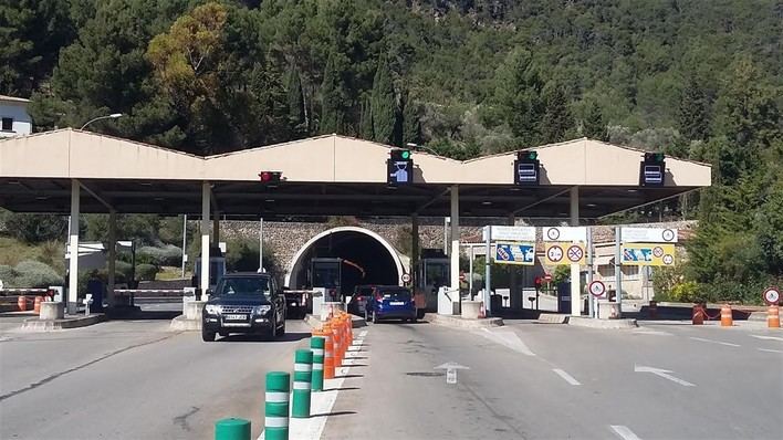 El túnel de Sóller en dirección Palma permanecerá cerrado por las noches hasta este sábado
