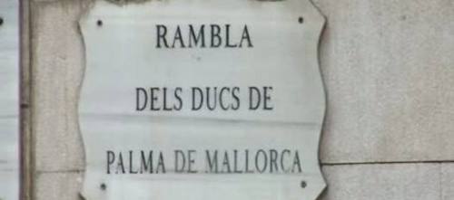 La Rambla deja de ser "De los Duques de Palma"