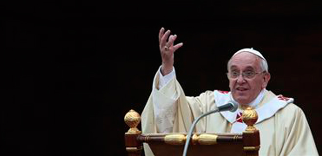 Francisco pide que el Evangelio se anuncie con dulzura